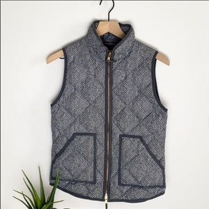 J. Crew Herringbone Vest